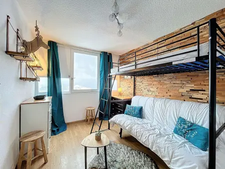 Studio rénové skis aux pieds pour 3 personnes, Appartement 3 personnes à Le Corbier - Photo 3