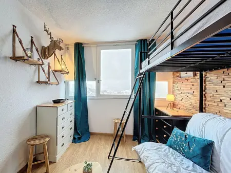 Studio rénové skis aux pieds pour 3 personnes, Appartement 3 personnes à Le Corbier - Photo 4