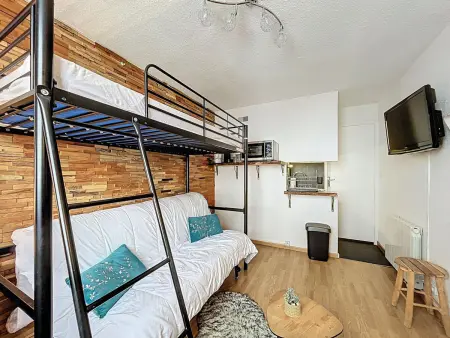 Studio rénové skis aux pieds pour 3 personnes, Appartement 3 personnes à Le Corbier - Photo 6
