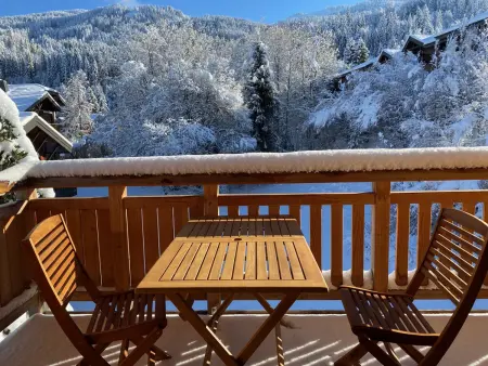 Duplex neuf 78m², 2 chambres, poêle, WIFI, parking, pour 5 pers. - Arâches-la-Frasse - Photo 3
