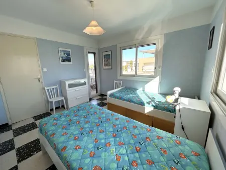 Appartement 3 pièces, plage à 250m, jusqu'à 6 personnes, climatisé - Photo 7