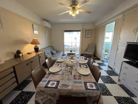 Appartement 3 pièces, plage à 250m, jusqu'à 6 personnes, climatisé - Photo 11