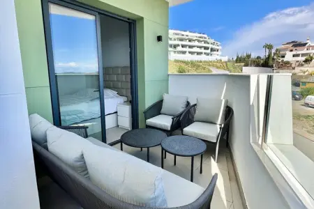 Appartements à Mijas, Appartement à La Cala avec vue sur la mer et spa - Photo 7