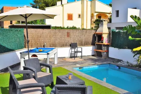 Maison à Muro, Villa à Playa de Muro avec piscine privée - Photo 5