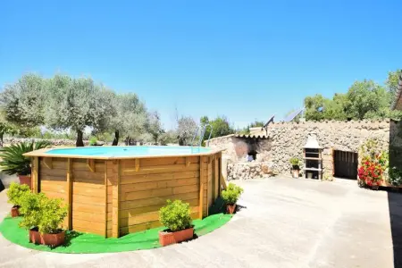 Maison à Llubí, Maison à Llubí avec piscine et vue sur la nature - Photo 2