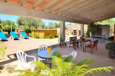 Maison à Llubí, Maison à Llubí avec piscine et vue sur la nature - Photo 4
