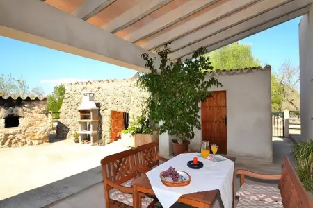 Maison à Llubí, Maison à Llubí avec piscine et vue sur la nature - Photo 6
