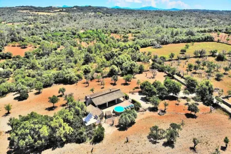 Maison à Llubí, Maison à Llubí avec piscine et vue sur la nature - Photo 20