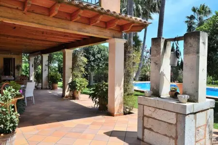 Maison à Binissalem, Villa à Binissalem avec piscine et vignobles - Photo 28