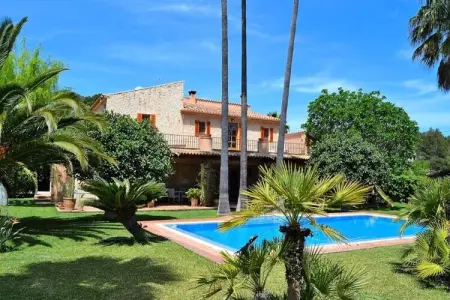 Maison à Binissalem, Villa à Binissalem avec piscine et vignoble - Photo 1