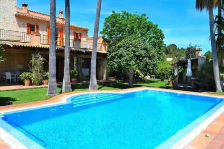 Maison à Binissalem, Villa à Binissalem avec piscine et vignoble - Photo 2