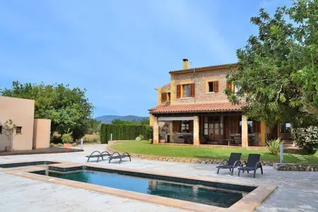 Maison à Binissalem, Villa à Binissalem avec piscine et vignobles - Photo 1