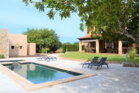 Maison à Binissalem, Villa à Binissalem avec piscine et vignobles - Photo 34