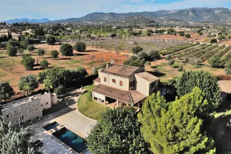 Maison à Binissalem, Villa à Binissalem avec piscine et vignobles - Photo 37