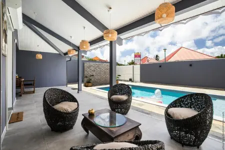 Maison à Sainte Anne 972, Villa à Sainte-Anne près de la plage de Pointe Marin - Photo 49