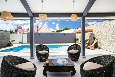 Maison à Sainte Anne 972, Villa à Sainte-Anne près de la plage de Pointe Marin - Photo 50