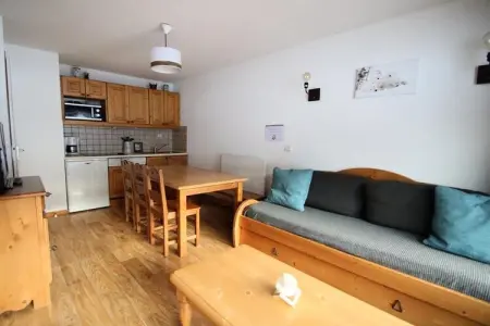 Résidence Dame Blanche, DBA207 - APPT 1 CHAMBRE + CABINE - BALCON - 6 PERSONNES- Secteur 1800 - Photo 2