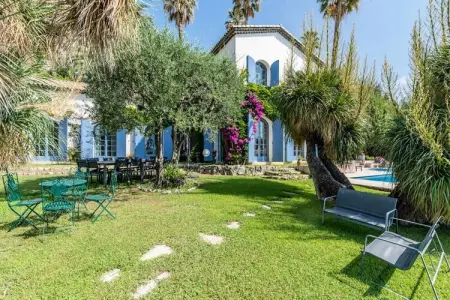 Villa Historique, 9 Pers, Piscine,  Pr&egrave;s De Cannes, Villa à Grasse avec jardin historique - Photo 32
