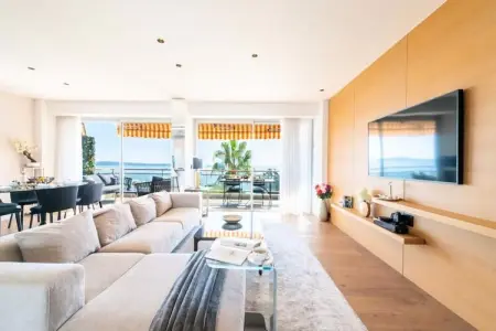 Résidence 4p Vue Mer, R&eacute;sidence De Standing Avec Piscine & Tennis, Appartement à Golfe-Juan avec vue sur la mer - Photo 3