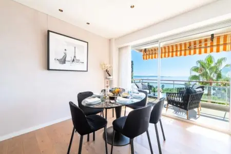 Résidence 4p Vue Mer, R&eacute;sidence De Standing Avec Piscine & Tennis, Appartement à Golfe-Juan avec vue sur la mer - Photo 12