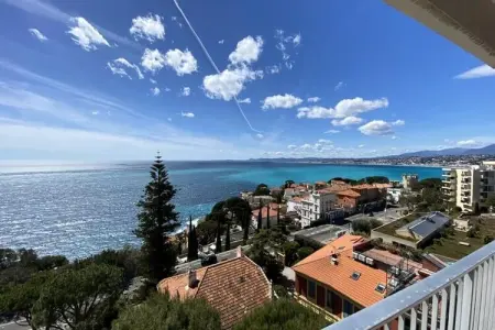 Superbe Appartement Avec Vue Mer Exceptionnelle, Appartement à Mont Boron avec vue mer - Photo 7