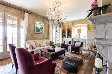 Villa Prestigieuse 18 Pers Avec Piscine Proche De Cannes, Appartement à Mougins avec piscine et jardin - Photo 7
