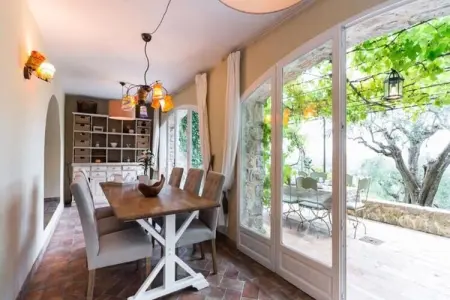 Villa Prestigieuse 18 Pers Avec Piscine Proche De Cannes, Appartement à Mougins avec piscine et jardin - Photo 8