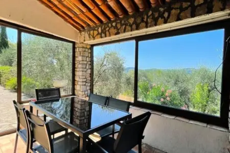 Charmant Mas 6 Pers &agrave; Peymeinade - 20 Min De Cannes, Maison à Peymeinade avec vue superbe - Photo 11