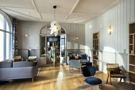 Belambra Clubs Morgat - Le Grand Hôtel De La Mer - Petit-déjeuner, Maison de vacances à Morgat près de l'océan - Photo 9
