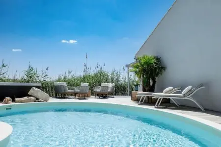 Résidence La Perle Rose Villa Standing 5 &eacute;toiles Avec Piscine Jacuzzi Et Superbe Vue, Villa à Aigues-Mortes avec Piscine & Vue - Photo 124