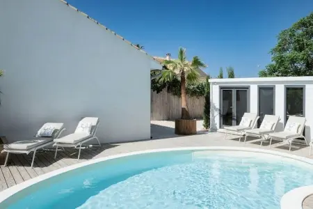 Résidence La Perle Rose Villa Standing 5 &eacute;toiles Avec Piscine Jacuzzi Et Superbe Vue, Villa à Aigues-Mortes avec Piscine & Vue - Photo 157