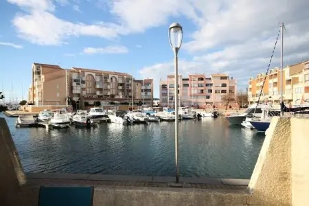 Un Balcon Sur La Marina T2 Climatis&eacute;, Appartement à Frontignan près du port - Photo 12