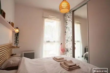 Marina Lodge - T2 Climatis&eacute; Avec Wifi Et Piscine, Appartement à Vias près de la plage méditerranéenne - Photo 12
