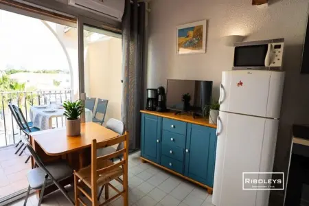 Appartement Climatis&eacute; &agrave; 100m De La Plage, Appartement à Vias-Plage près du Canal - Photo 4