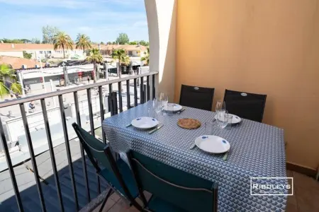 Appartement Climatis&eacute; &agrave; 100m De La Plage, Appartement à Vias-Plage près du Canal - Photo 13