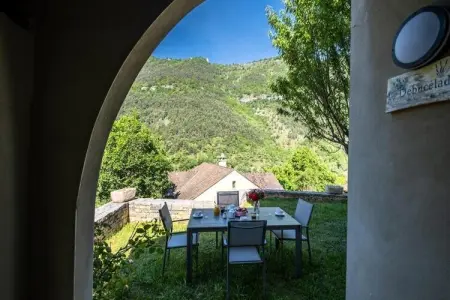 Gîte de France Logement 2/4 personnes - village de gites des vignes 2 épis, Cottage aux Gorges du Tarn avec Piscine - Photo 20