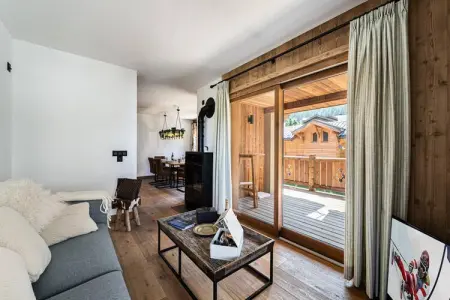Résidence La Ferme Des Lanches, Appartement au Praz près des pistes de ski - Photo 1