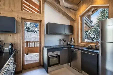 Résidence Ancolie, Chalet à Courchevel avec vue sur le glacier - Photo 1