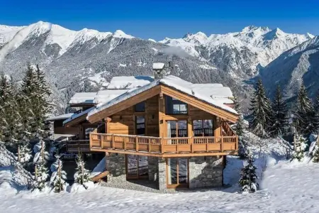 Résidence Ancolie, Chalet à Courchevel avec vue sur le glacier - Photo 10