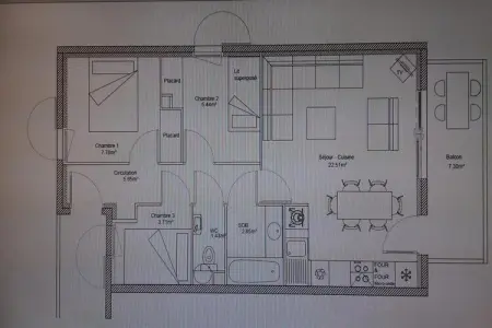 Résidence Tetras, Appartement de charme 4 piÃ¨ces 8 personnes Ã Vallandry proche des pistes - Photo 18