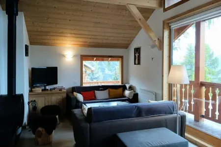 Chalet De Vallandry, Chalet à Vallandry près des pistes de ski - Photo 6