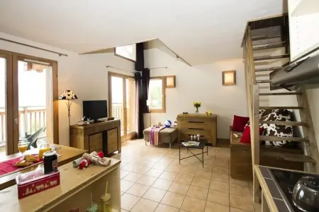 Résidence Goélia Les Chalets de Wengen ***, Appartement à Montchavin près des remontées mécaniques - Photo 15