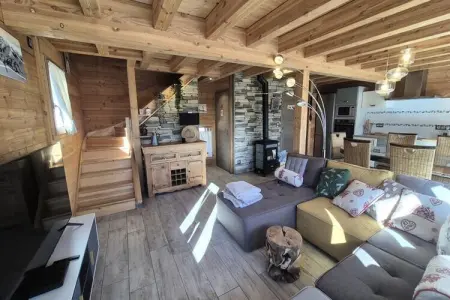 **chalet D'exception &agrave; Louer &agrave; La F&eacute;claz &ndash; 4 Chambres, 10 Couchages, Chalet à La Féclaz avec Accès Ski - Photo 18