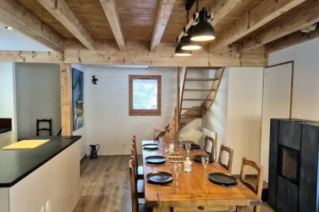 Nouveau ! Magnifique Chalet Nordique &agrave; La F&eacute;claz - Id&eacute;al Pour 6 Personnes, Chalets pour 6 Personnes - Photo 5