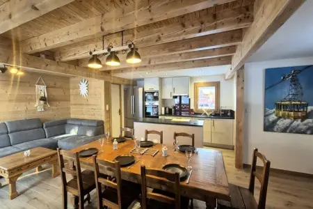 Nouveau ! Magnifique Chalet Nordique &agrave; La F&eacute;claz - Id&eacute;al Pour 6 Personnes, Chalets pour 6 Personnes - Photo 7