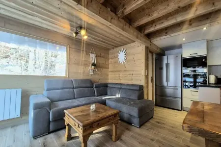 Nouveau ! Magnifique Chalet Nordique &agrave; La F&eacute;claz - Id&eacute;al Pour 6 Personnes, Chalets pour 6 Personnes - Photo 9