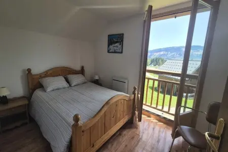 Votre Havre De Paix En Montagne - Chalet 6 Personnes Avec Piscine Et Sauna, Chalet à La Féclaz près des pistes de ski - Photo 9