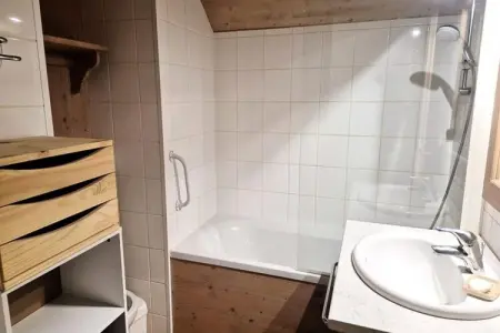 Votre Havre De Paix En Montagne - Chalet 6 Personnes Avec Piscine Et Sauna, Chalet à La Féclaz près des pistes de ski - Photo 14