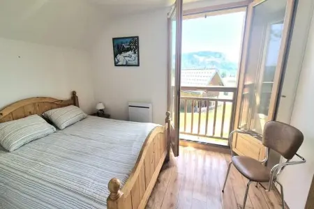 Votre Havre De Paix En Montagne - Chalet 6 Personnes Avec Piscine Et Sauna, Chalet à La Féclaz près des pistes de ski - Photo 20