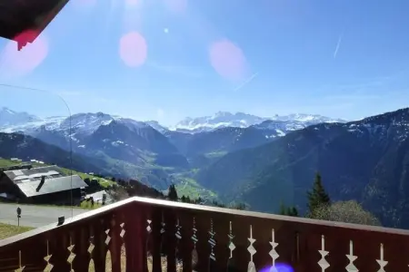 Résidence Fermes Du Beaufortain BÂtiment A, Appartement aux Saisies skis aux pieds - Photo 4